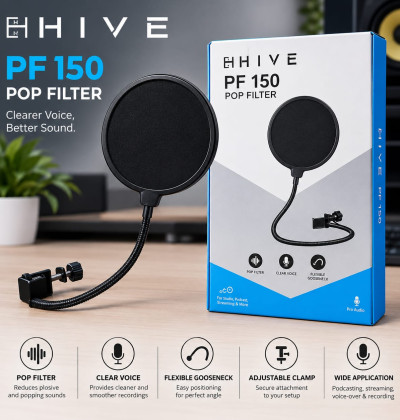 HIVE PF150 Pop Filter for Microphone