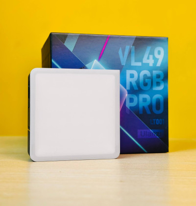 Ulanzi VL49 Pro 5W RGB LED Video Light Portable Pocket Mini on-Camera Fill Light