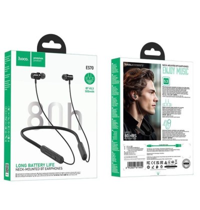 Hoco ES70 Armour Bluetooth Wireless Neckband Earphone