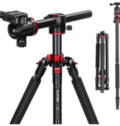 Zomei M8 Professional Camera Tripod And Overhead Gear