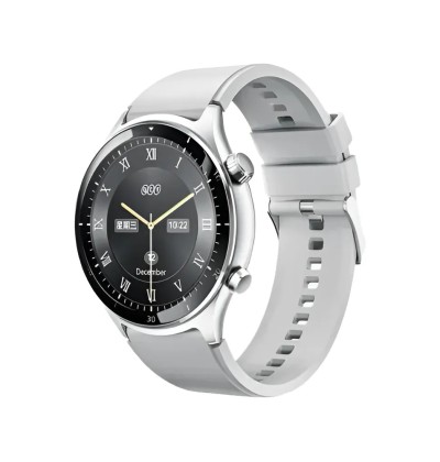 QCY Active GT Bluetooth Calling Smart Watch – Silver